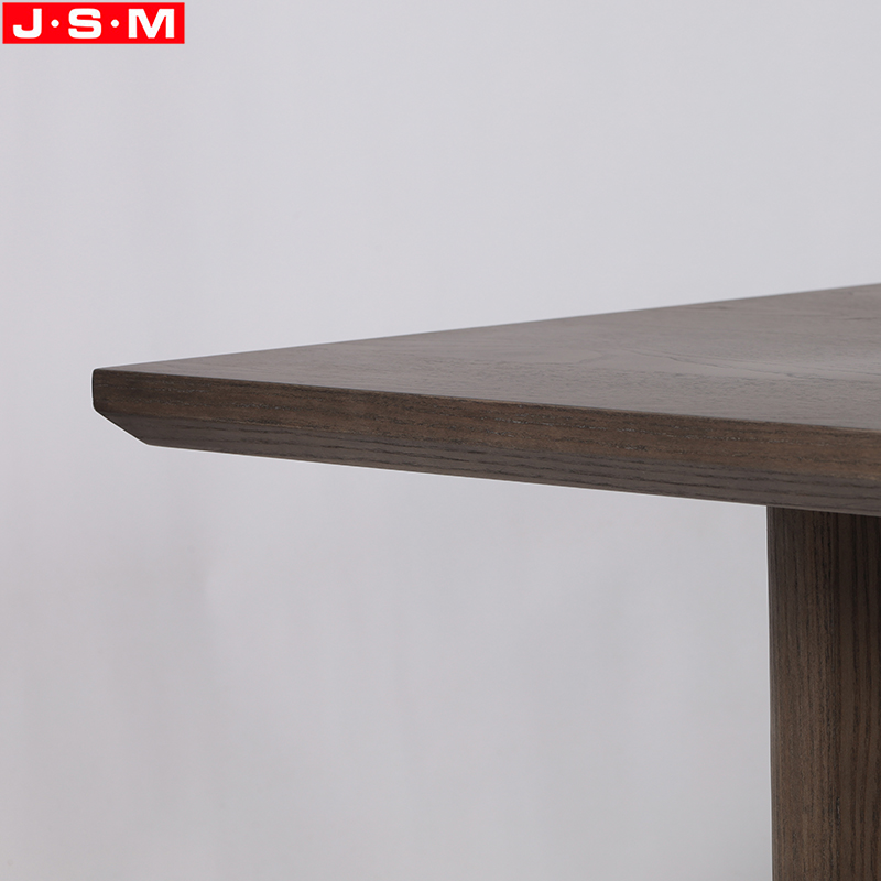 Square Design Wooden Dining Table