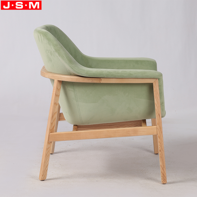 Timber Frame Fabric Armchair
