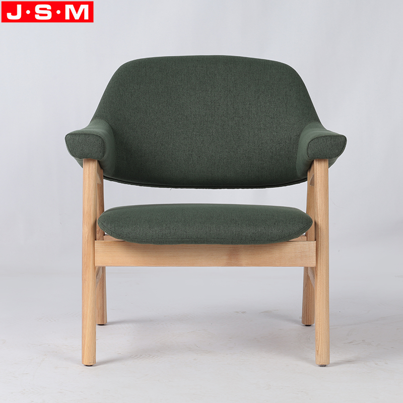 Easy Chair With Wood Base