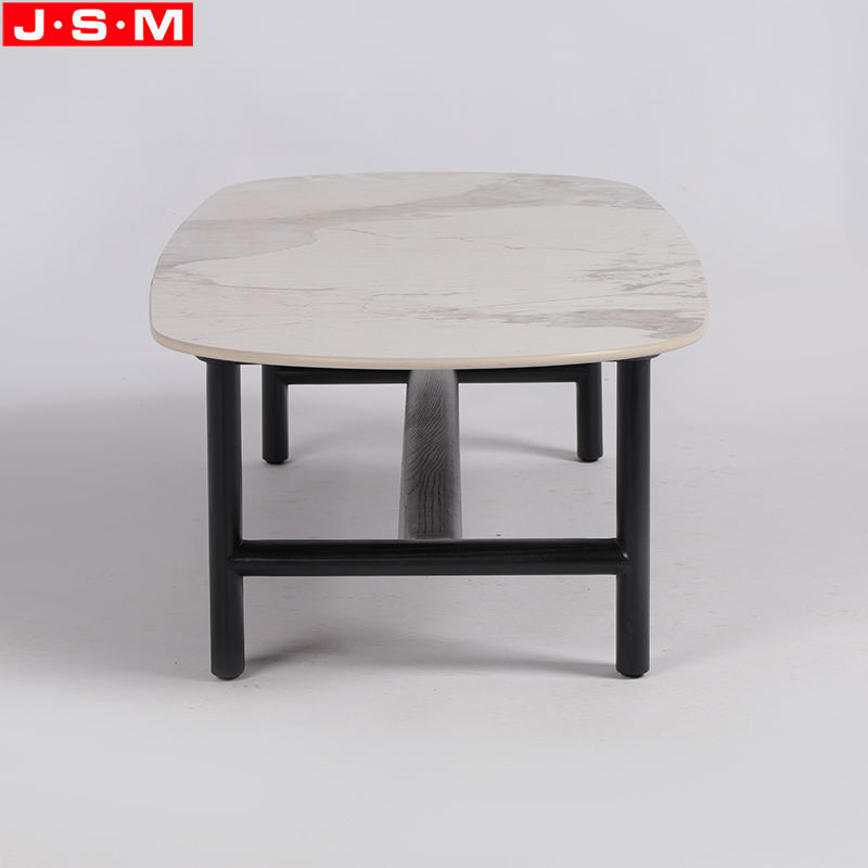 Factory Wholesale Man Made Marble Slatestone Living Room Tea Table
