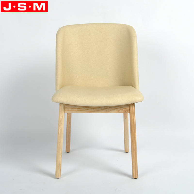 French Kitchen Outdoor Bistro Wooden White Fabric Curved Back Dining Chairs