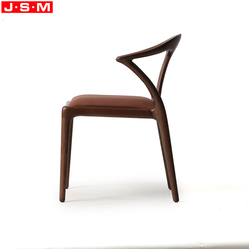 Wood And Fabric Dining Chair