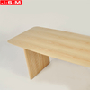 Factory Wholesale Ash Timber Base Dining Room Table Solid Wooden Rectangular Dining Tables