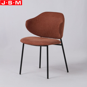 Factory Wholesale Comfortable Modern Dining Chair Metal Frame Dining Chair PU Upholstery Dining Chair