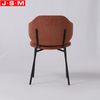 Factory Wholesale Comfortable Modern Dining Chair Metal Frame Dining Chair PU Upholstery Dining Chair