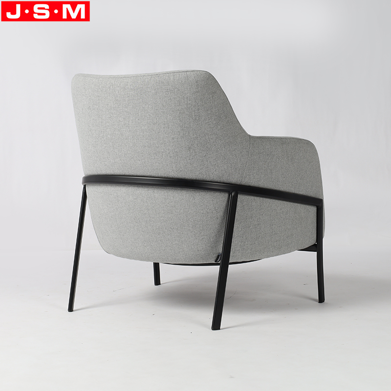 Gray Simple Wooden Chair Modern