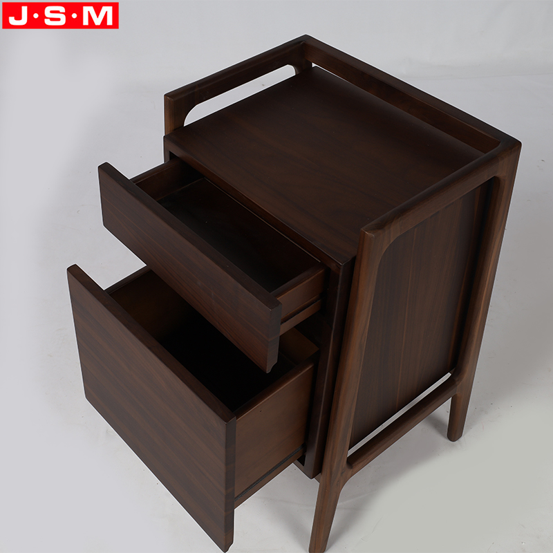 Wooden Two Drawer Cabinet