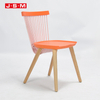 New Design Modern Wood Nordic Outdoor Gold Wood Legs Kitchen Dining Chairs