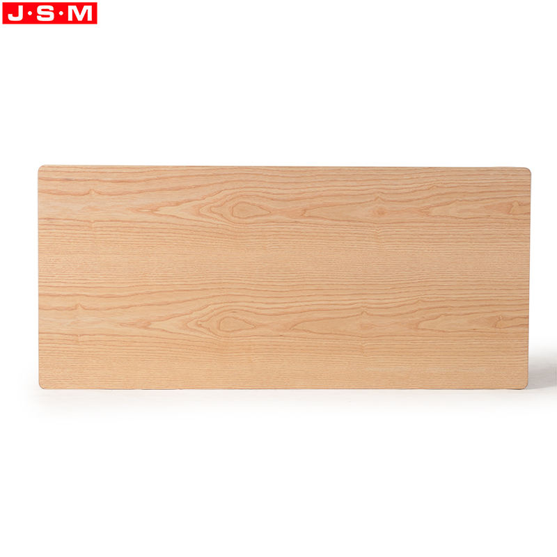 Nordic Ash Veneer Top Modern Simple Leisure Tea Coffee Table For Living Room