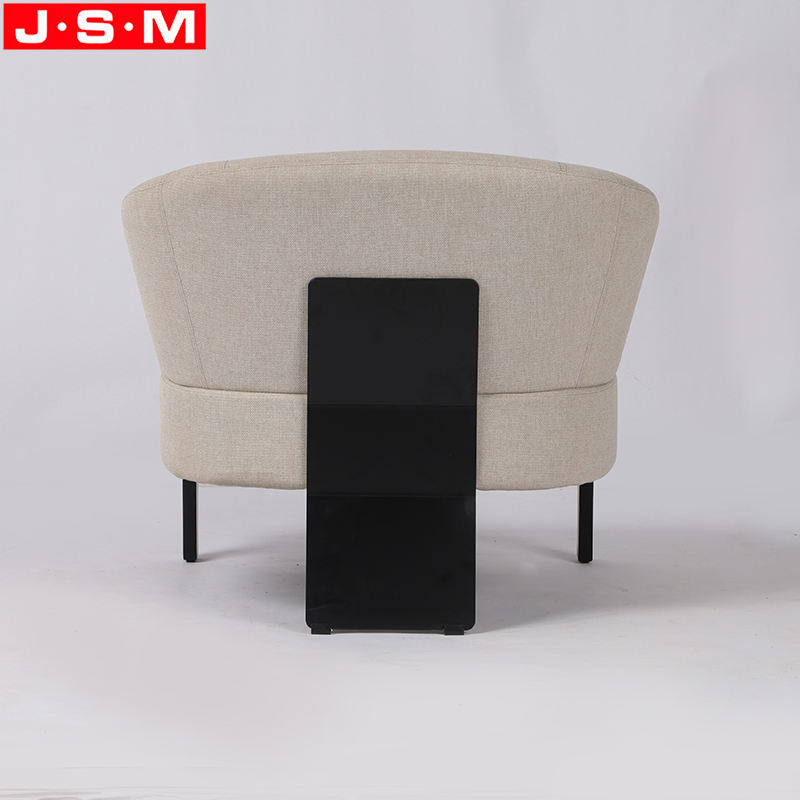 Modern Living Room Italian Style Armchair Fabric Bedroom Leisure Armchair