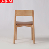 Factory Direct Sales Leather Chairs Dining Chairs With Wooden Legs