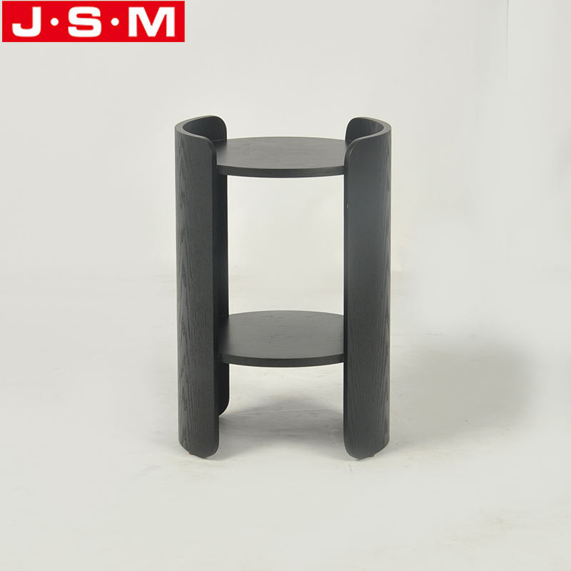 Plywood Wood Tea Table Basse Living Room Furniture Black Coffee Tables