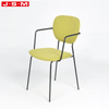 Modern Furniture Outdoor Lodge Bistro Garden Restaurant Single Iron Dining Chair