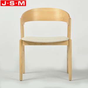 Modern Any Color Is Available Custom Ash Timber Frame Furniture Cushion Seat Dining Chair