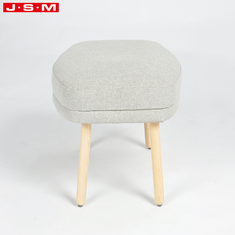 Velvet Fabric Ottoman