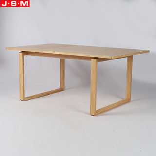 Modern Home Decoration Rectangle Veneer Table Top Living Room Dining Tables