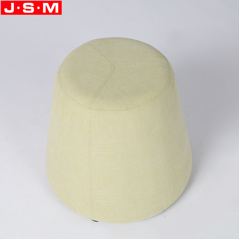 Wooden Frame Ottoman Stool