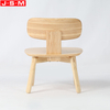 Simple Outdoor Stool Chair Living Room Ash Timber Solid Wood Armchair