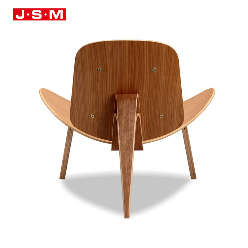 Hot Products Nordic Luxury Single Bent Wood Seat Ash Timber Frame Armchair