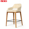 Top Selling wooden frame with foam and fabric ash timber base Arm chair