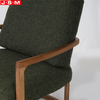 Wholesale Design Wooden Armchair Soft Foam And Fabric Relaxing Leisure Living Room Recline Chair Sofa