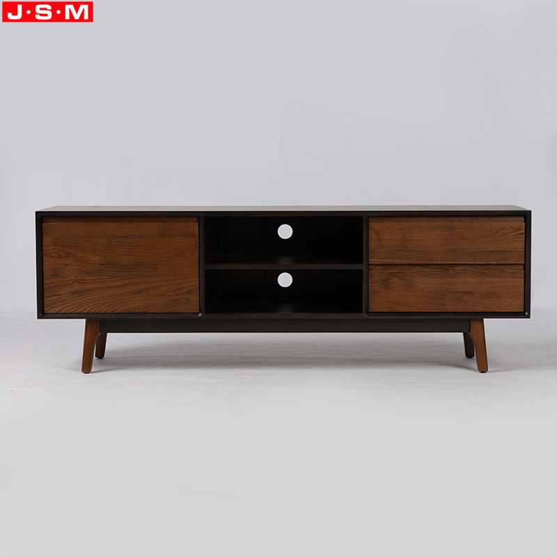 Living Room Furniture Storage Cabinet Modern Veneer Carcase Wooden Stand TV Cabinet