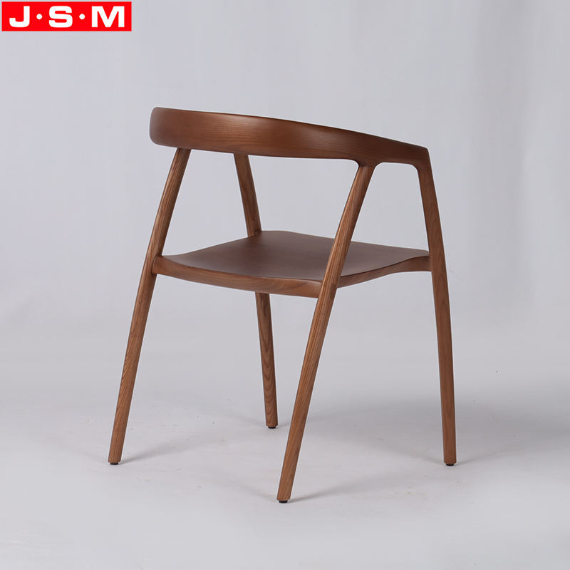 High Quality Home Furniture Ash Solid Wood Hotel Chair Dining Chair
