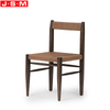 Wholesale Dining Chair Solid Wood Material Mid Century Style Customize Color Hotel Dining Chair