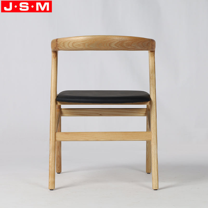Household Living Room Minimalist Restaurant Wood Chair Cushion Seat Nordic Dinning Chair