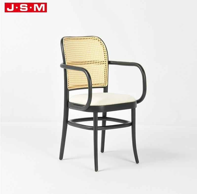 Hot Sale Indoor Dining Italian Outdoor Plastic Rattan Wood Restaurant Modern Dining Chair