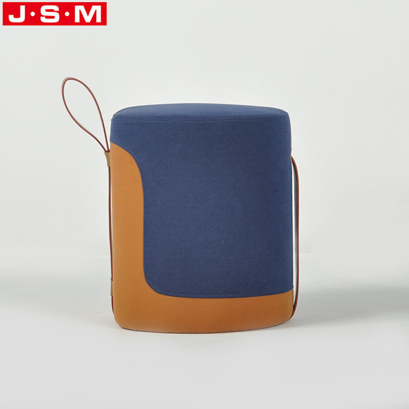 Top Selling Lounge Pouf Green Round Space Saving Kids Home Velvet Large Bench Chair Tufted Ottoman