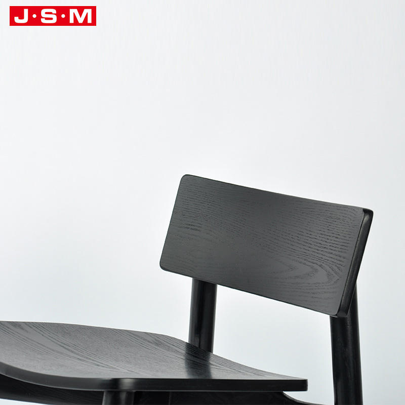 Classic Commercial Ash Timber Frame Cushion Seat Counter Bar Stool
