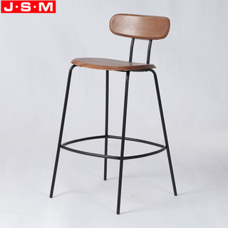 Minimalist Barstool Metal High Bar Stool Chair Front Desk Restaurant Bar Stool Chair