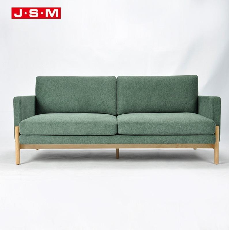 China Manufacturers Wholesale Living Room Furniture Reception Hotel Fabric L Shaped Sofa