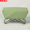 Upholstered Bedroom Bench Chairs Modern Sofa Room Metal Frame Ottoman Stool
