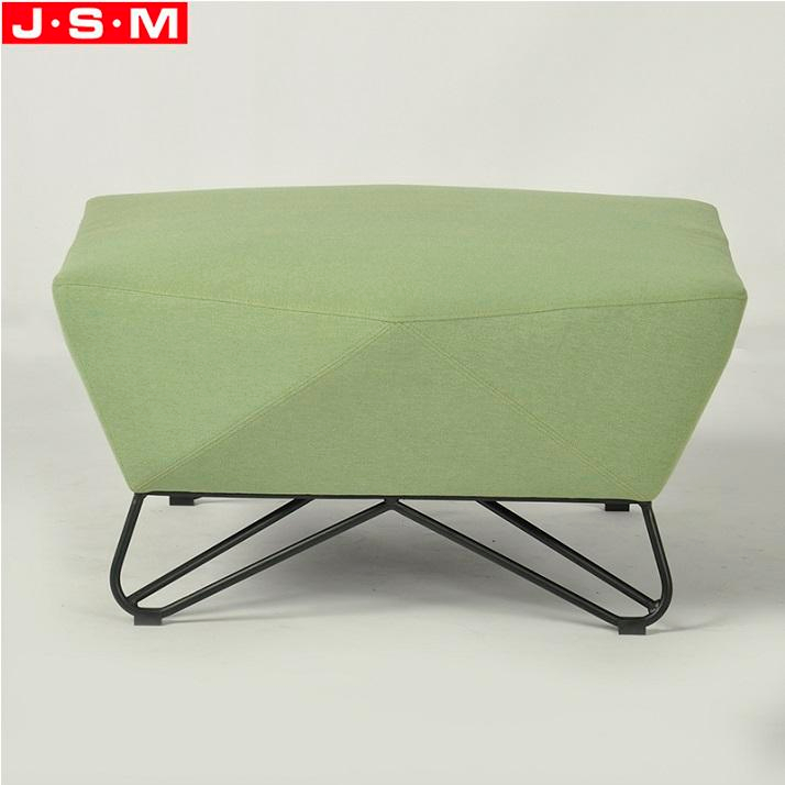 Upholstered Bedroom Bench Chairs Modern Sofa Room Metal Frame Ottoman Stool