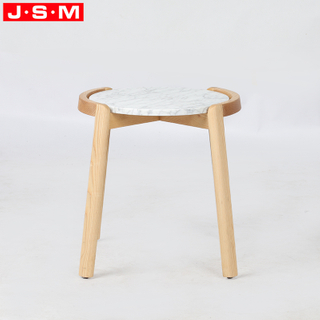 Natural Marble Top Artificial Stone Top Metal Frame Rectangle Tea Table