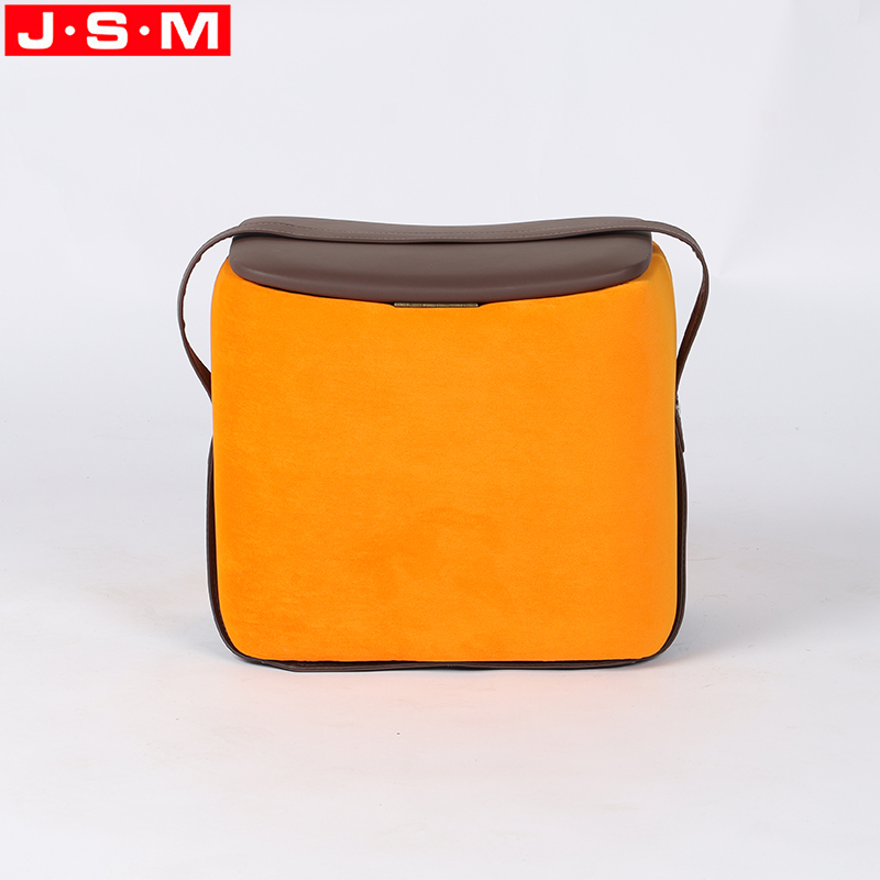 China ottoman woven Stool Chair Modern Round Plywood Ash Veneer Ottoman Stool