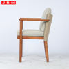 Luxury Comfortable Furniture Moveable Seat and Back Solid Wood Modern Eco-Friendly Backrest Dining Chair