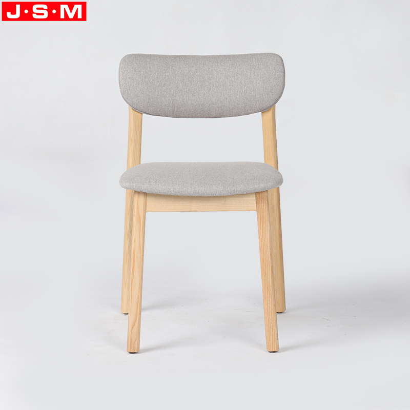 China fancy chairs Furniture Ash Veneer Back Dining Chair For Kitchen