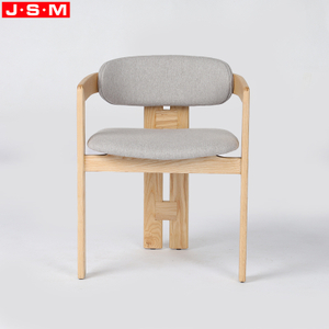 Cheap Chair Seat Chair Ash Timber Frame Dining Chair With Armrests
