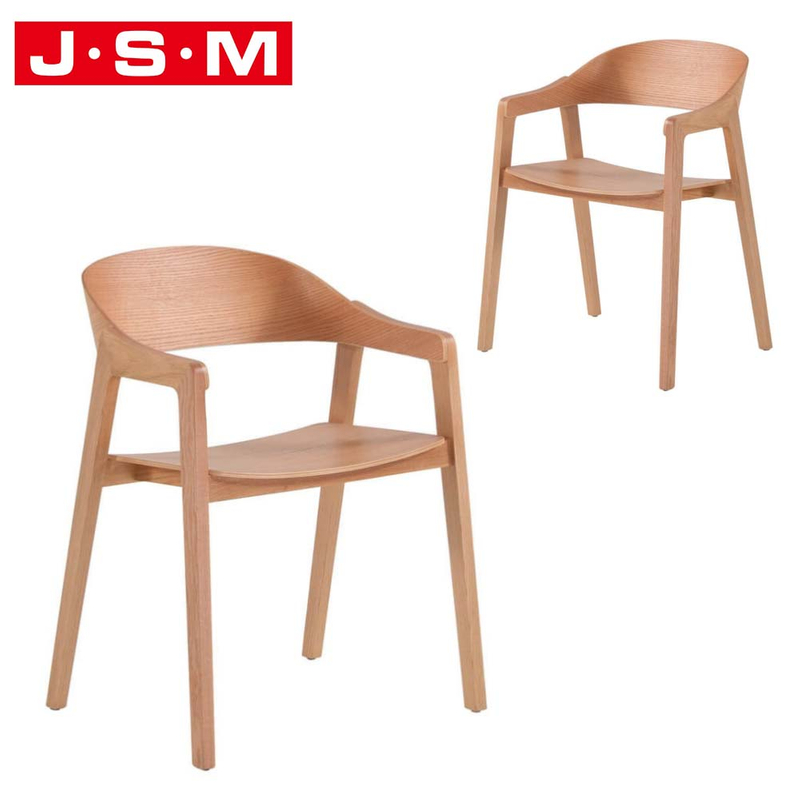 Ash Timber Frame Design Restaurant Furniture Ash Veneer Back Dining Chair For Kitchen