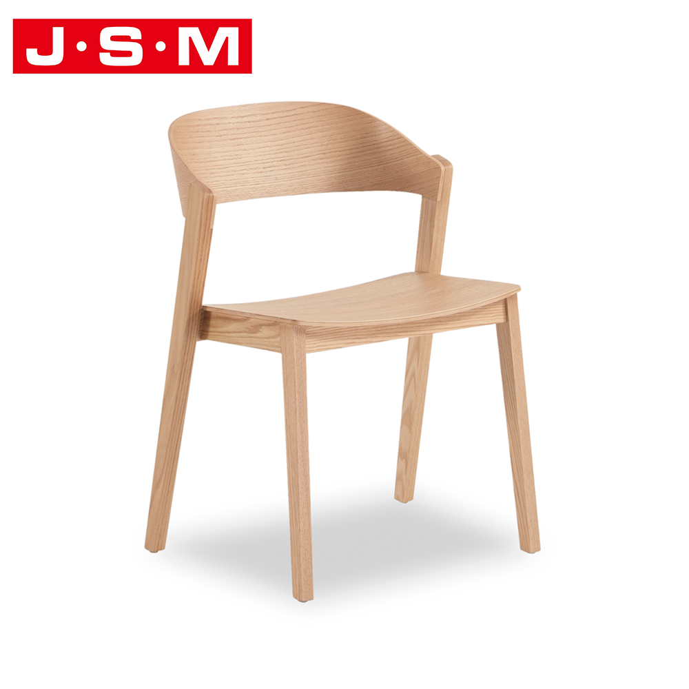 Plywood with Veneer Back And Seat Chairs Wooden Furniture Artificial Rattan Seat And Back Dining Chair