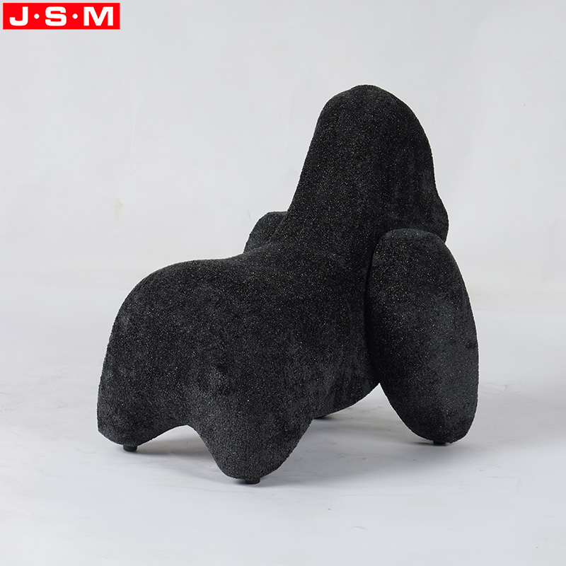 High Quality Household Living Room Classic Molded Foam with Fabric White Fabric Armchair